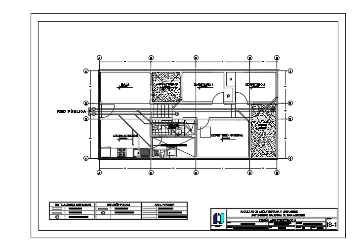 12x6m 3bhk House Plan Plumbing Layout CAD Drawing Is Given In This File