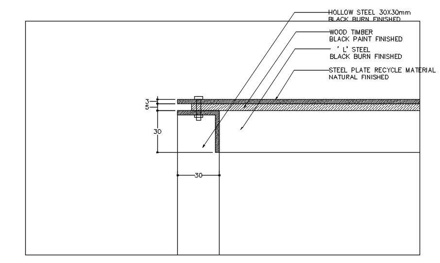 D Drawing Of Steel Structure In Autocad Design Dwg File Cad File