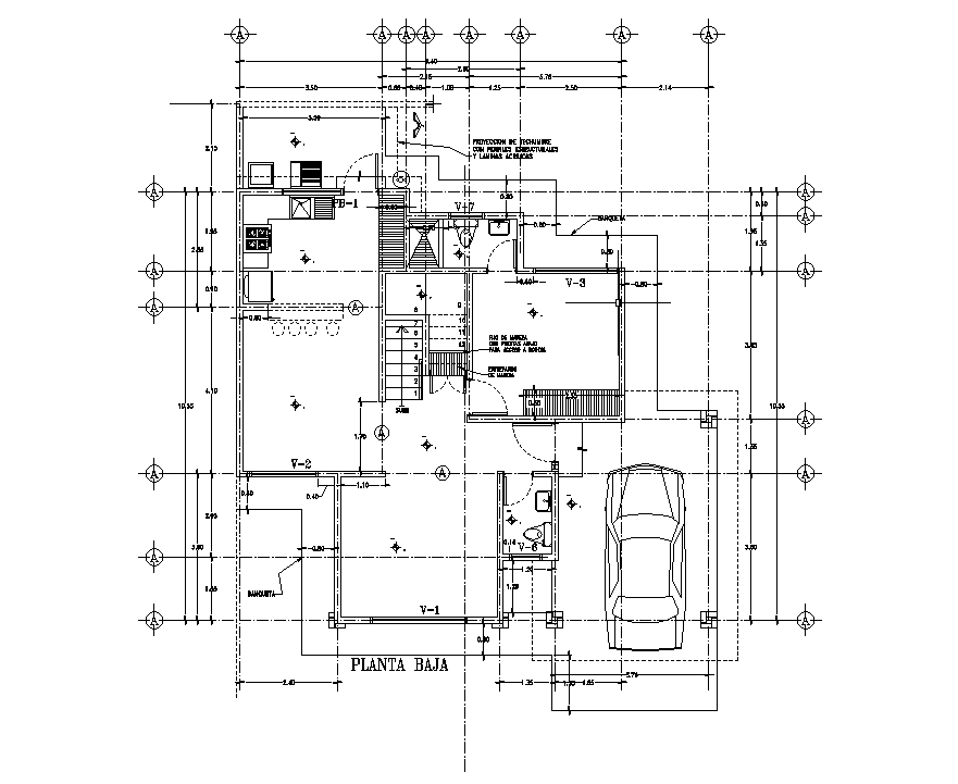 X M Villa House Plan Is Given In This D Autocad Drawing Model