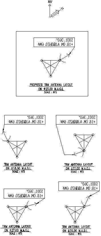 Antenna Layout Design In Detail AutoCAD Drawing Dwg File CAD File