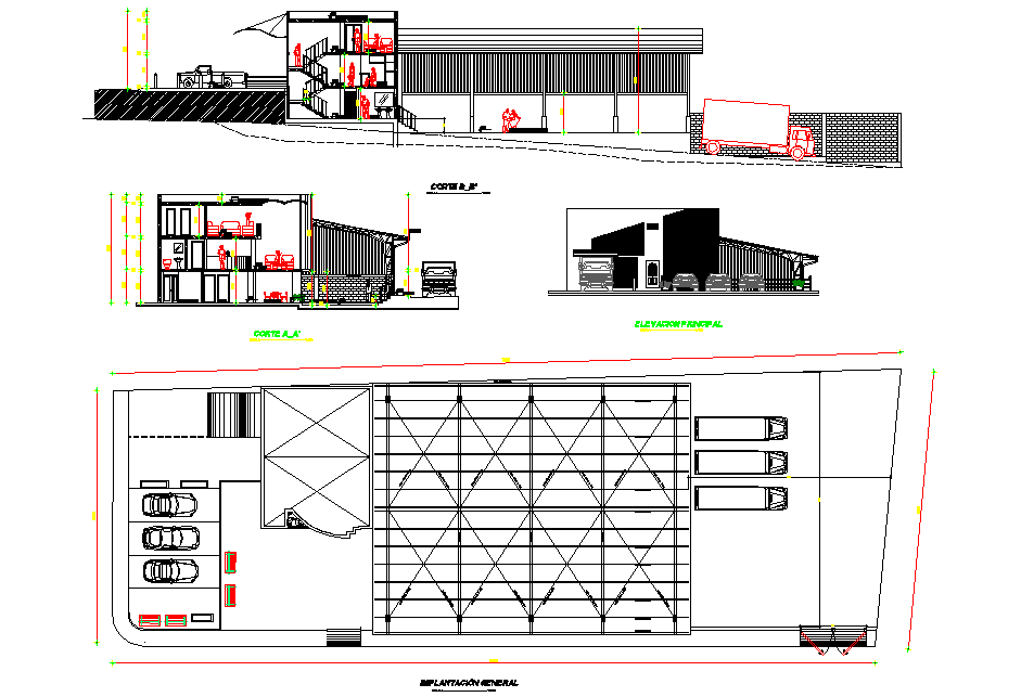 Basement Plan And Section Detail Dwg File Cadbull