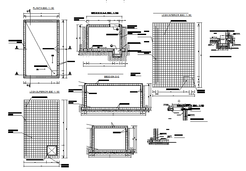 Beam And Column Section Detail Dwg File Cadbull