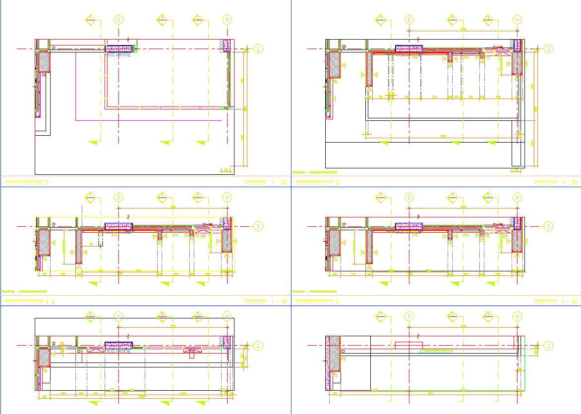 Beam And Column Details In Autocad Dwg File Cadbull