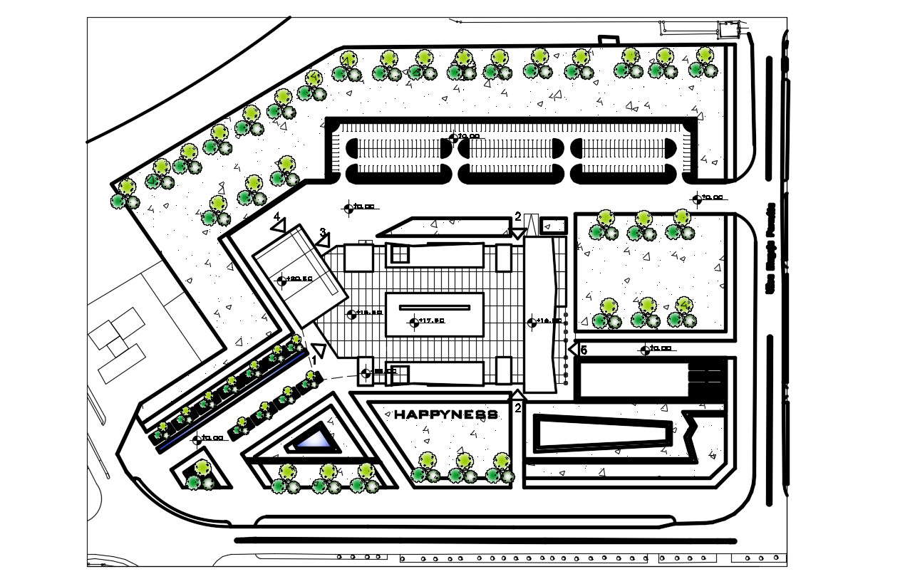 Commercial Building Elevation Autocad Drawing Cadbull Vrogue Co