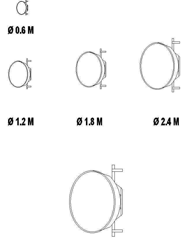 Detail Drawing Of Antenna In AutoCAD 2D Dwg File CAD File Cadbull