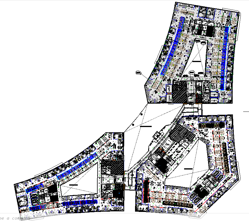 Detailed Master Plan Of Head Cotter Architectural CAD Drawings In DWG