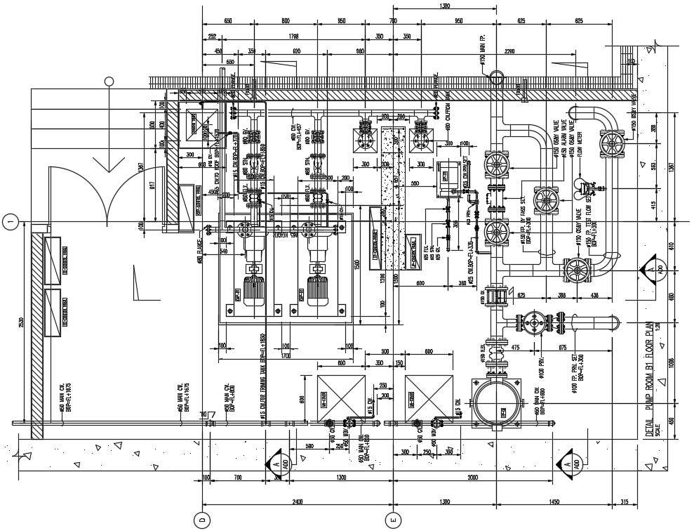 Drainage Pipeline Detail Drawing Provided In This Autocad File