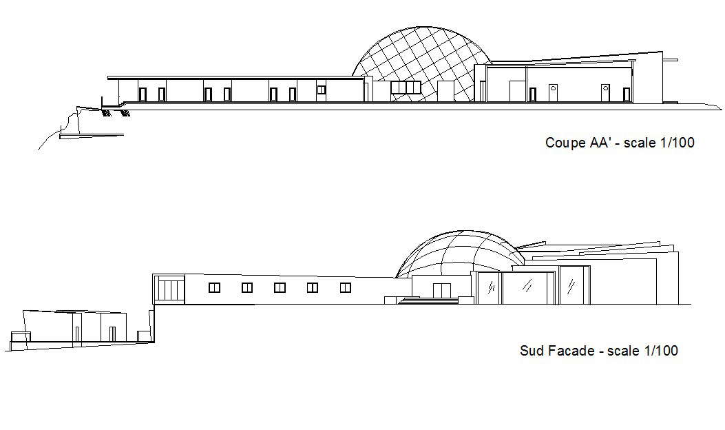 Dwg File Of Commercial Complex Elevations Cadbull