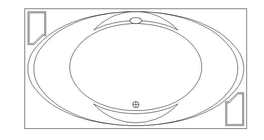 Jacuzzi Cad Blocks Plan In AutoCAD Dwg File Cadbull