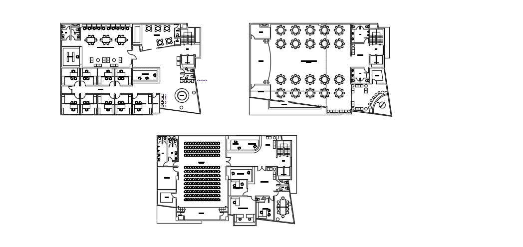 Medical College Plan In DWG File Cadbull