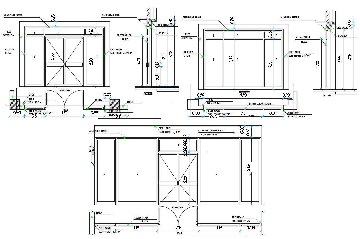 Office Room Partition Dwg File Cadbull