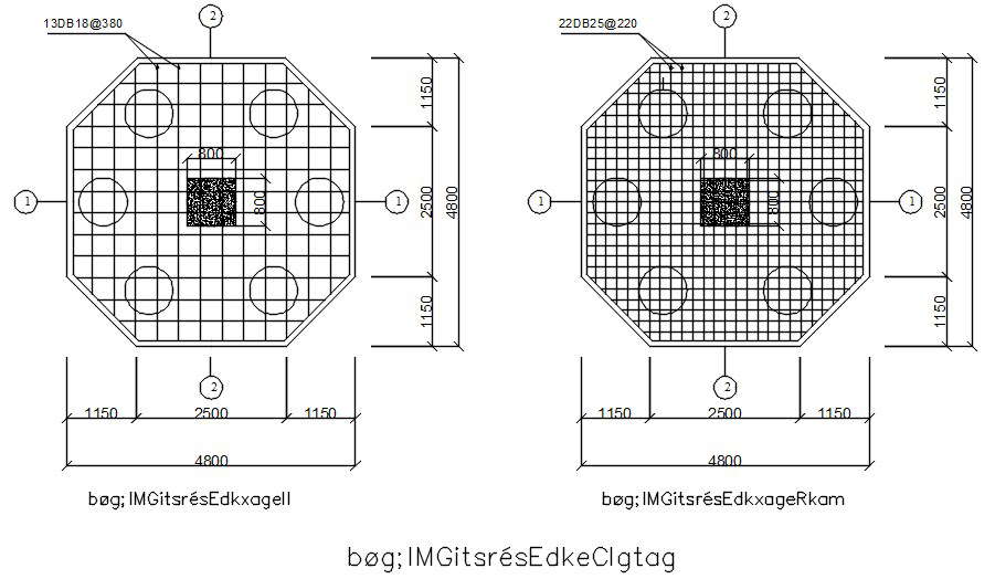 Reinforcement Details Of Slab In Autocad D Drawing Dwg File Cad File