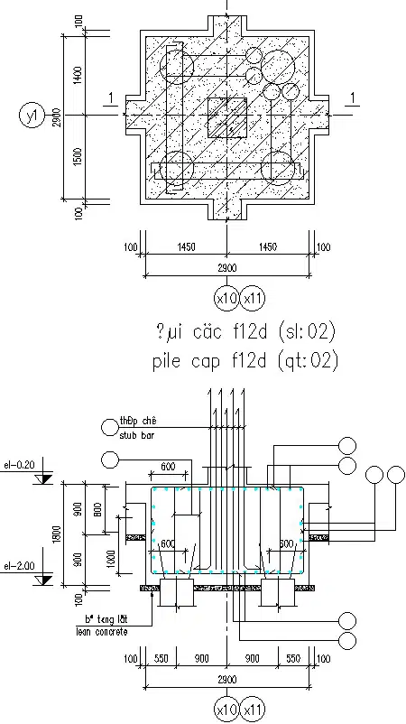 Sheet Pile Details Cadbull