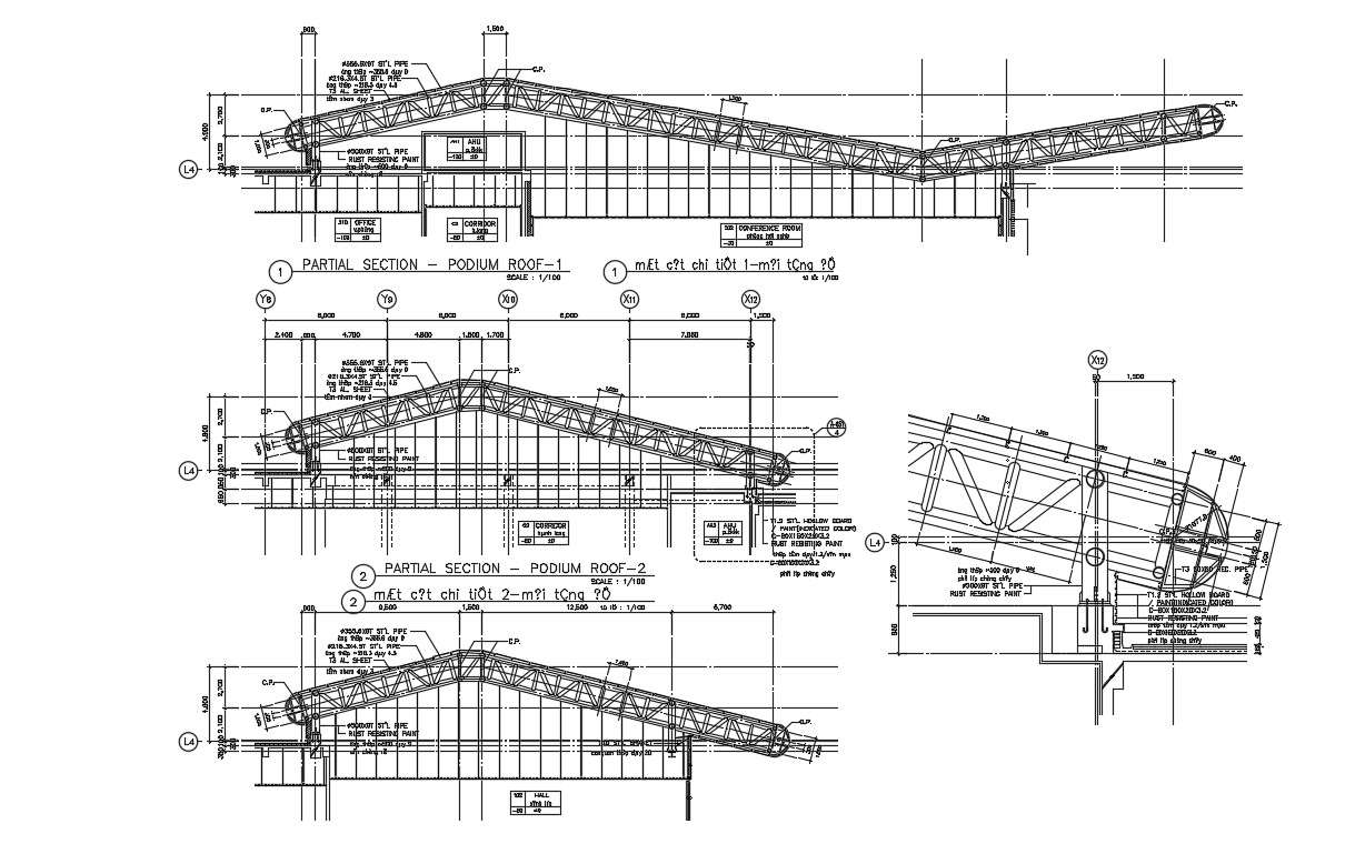 Long Span Structures Dwg File Cadbull Porn Sex Picture