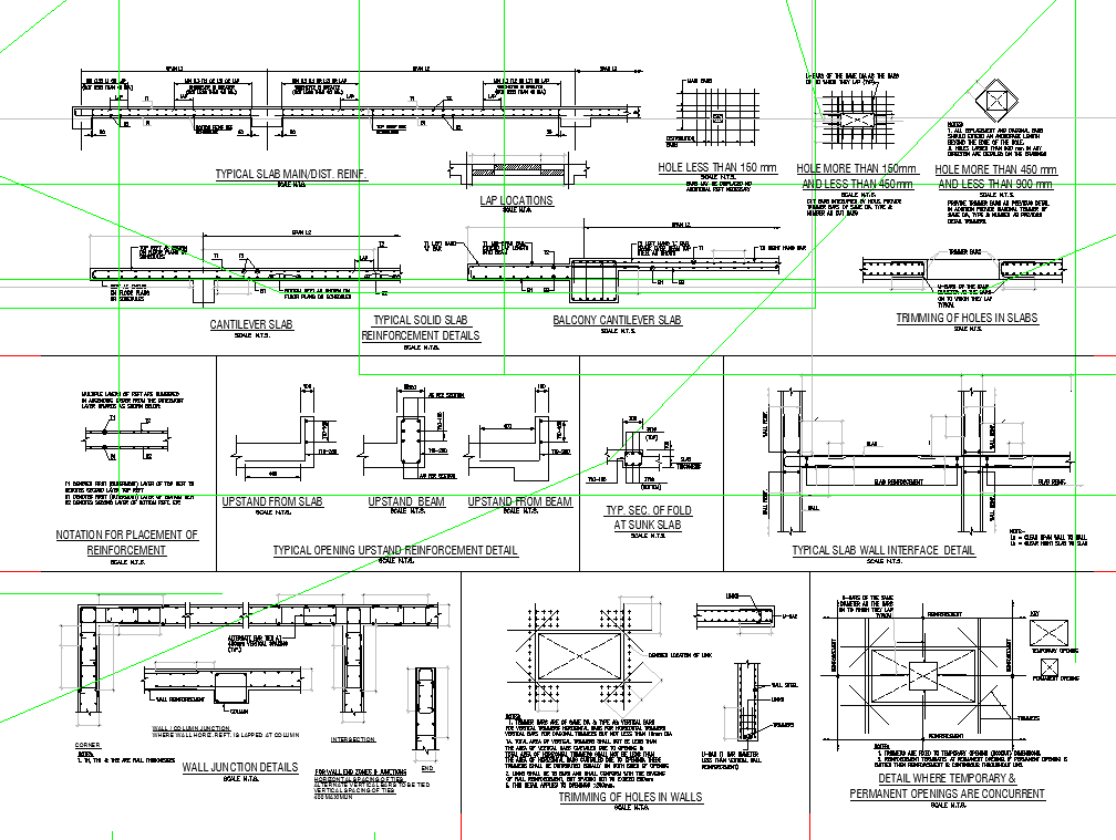 Typical Slab Wall Detail Dwg File Cadbull Vrogue Co