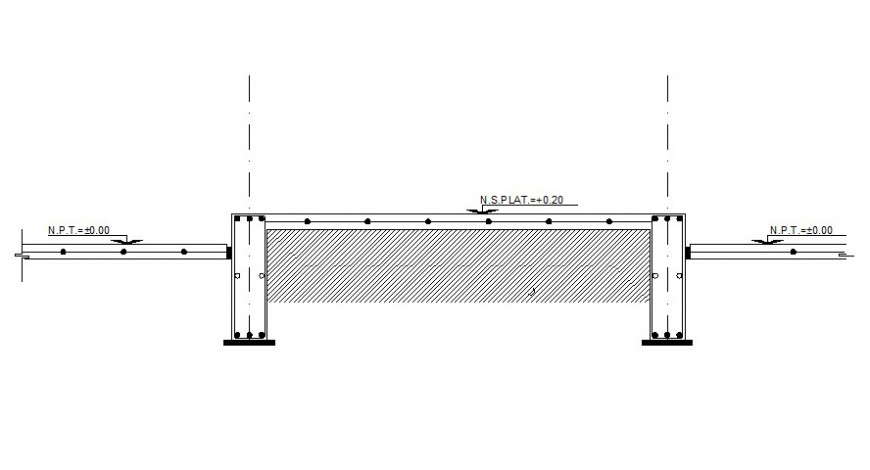 RCC Structural Units Drawing In Autocad Cadbull