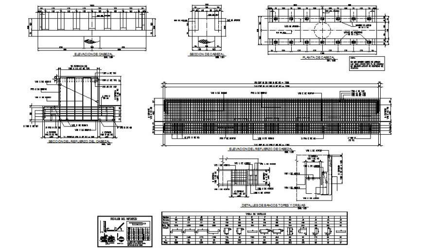 Various Rcc Structural Units Detail D Drawing In Autocad