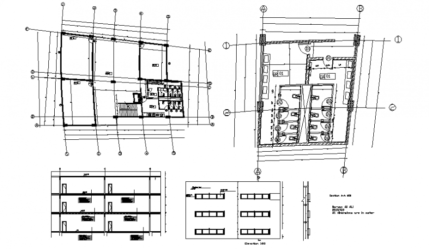 Sanitary Facilities Sections And Installation Cad Drawing Details Dwg