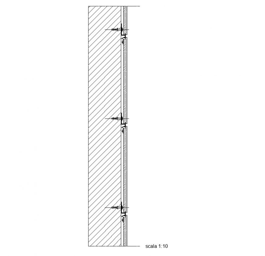 Slab Detail Elevation D View Cad Structural Layout Dwg File Cadbull