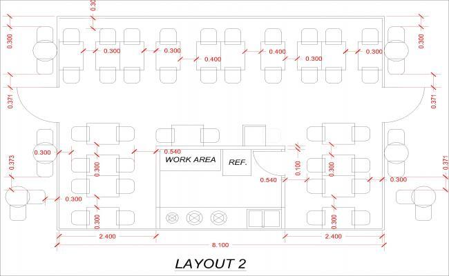 Restaurant layout