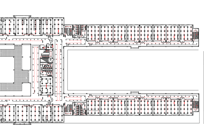 Central Lab Building Ground Floor Plan Layout