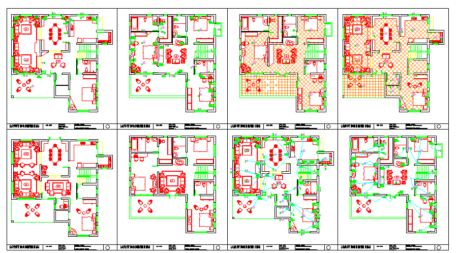 Residential House Lay-out 