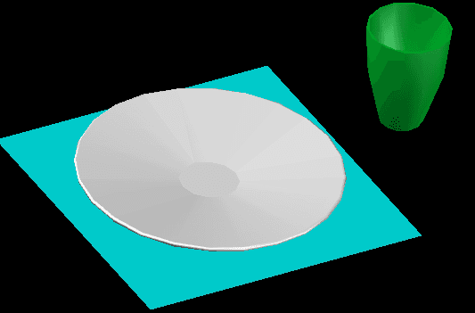 3d Plate and Glass design cad drawing is given in this cad file. Download this 3d cad file now.