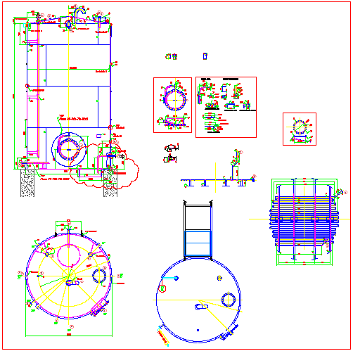 storage tank drawing