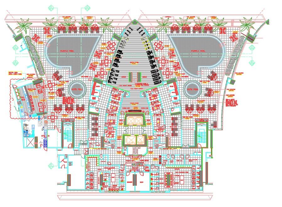 Resort dwg