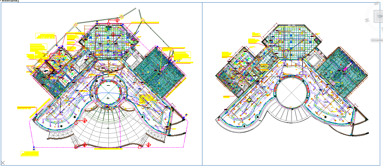 Electric Layout  for restaurant