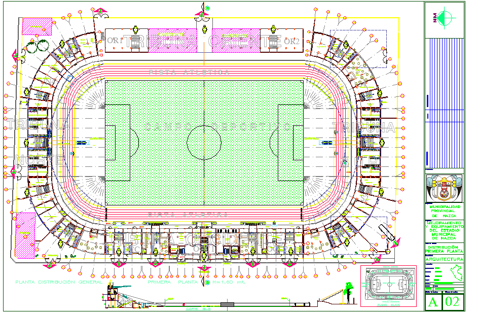 Stadium detail