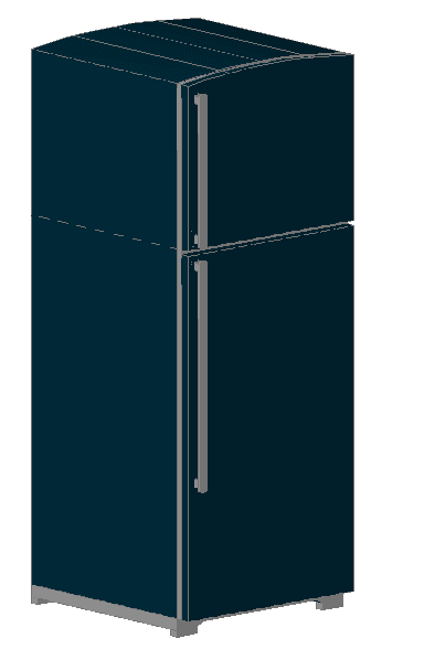 3D Refrigerator design