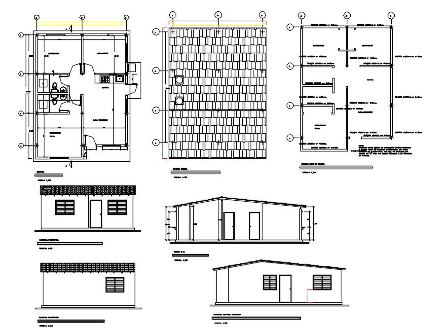 CAD House plan 