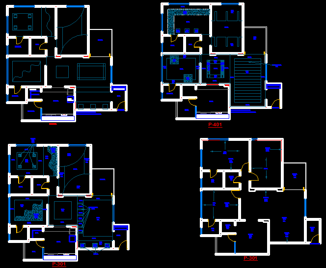 Residential house ceiling design and wall paint details are given in this drawing file. Download the AutoCAD Drawing file.