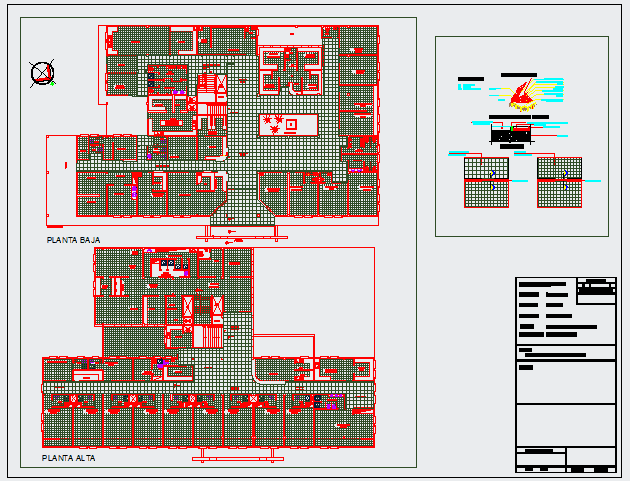Flooring detail of Hospital design drawing