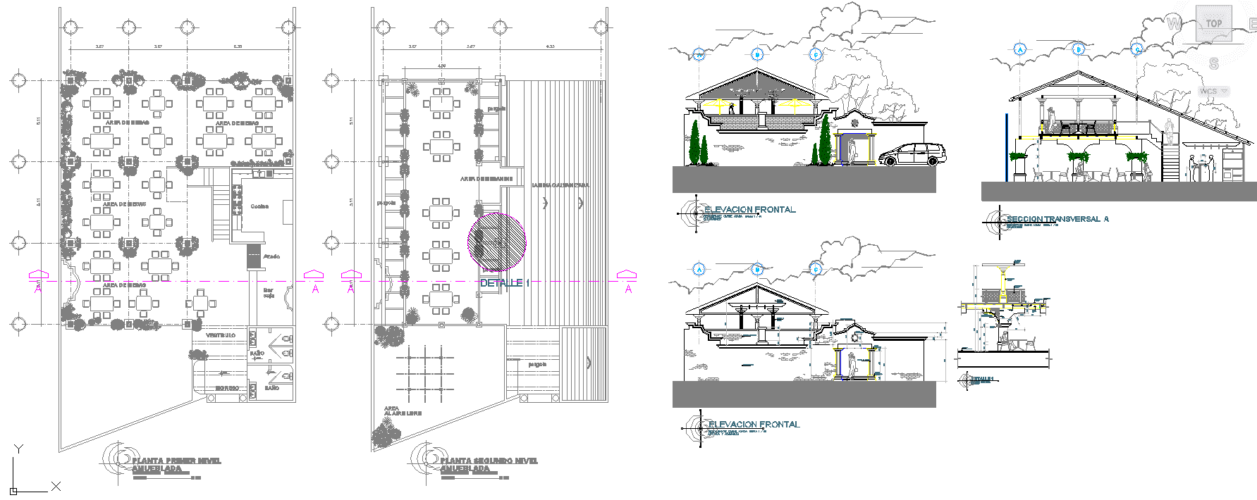 Restaurant Detail plan file