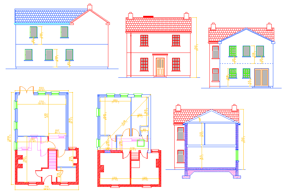 Simple House Detail
