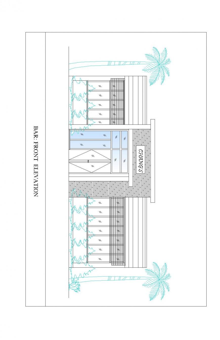 BAR ELEVATION