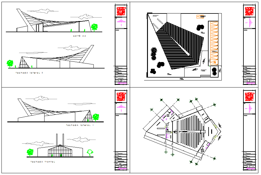 Modern Church plan