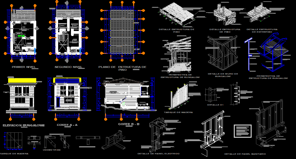 House design cad drawing is given in this cad file. Download this cad file now.