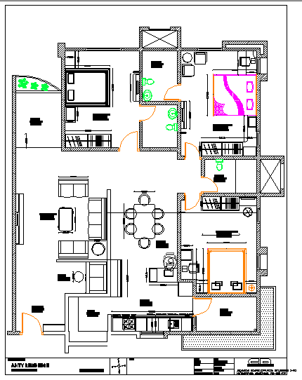 Simple House Lay-out design