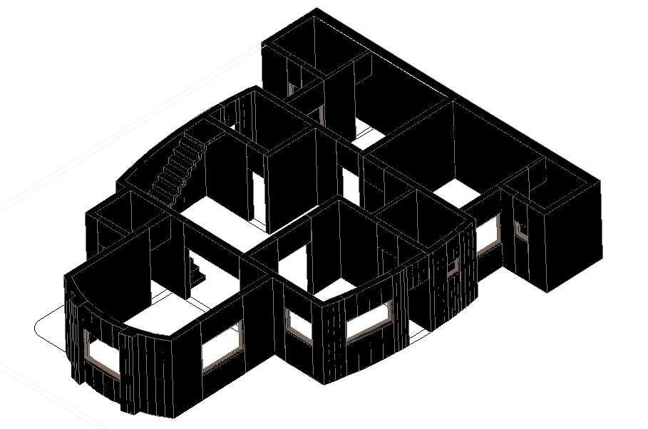 Simple 3D House detail