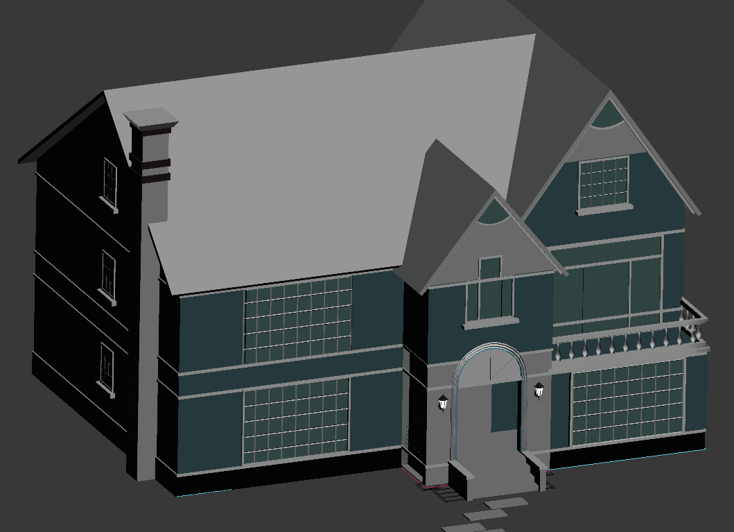 3D Bungalows Design