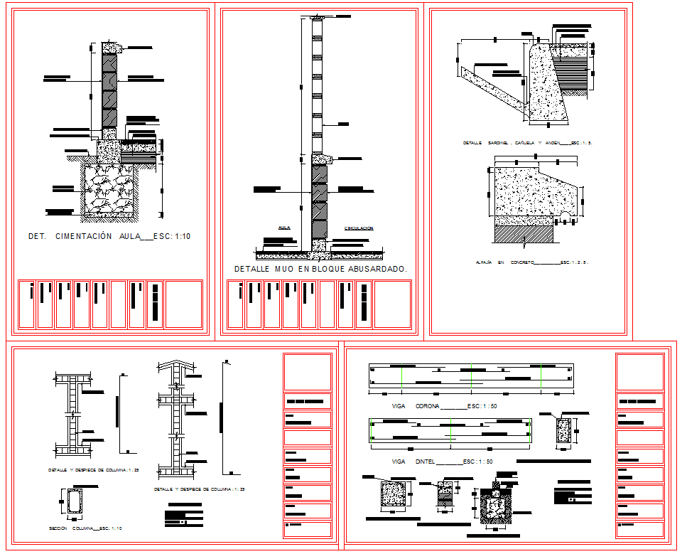 Comprehensive Construction Detail Plans & Design Ideas