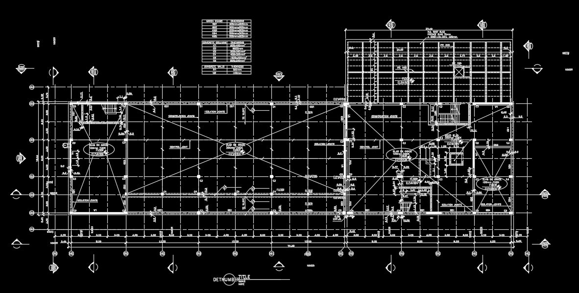 73x19m industrial plan