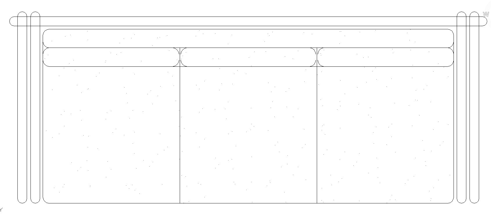 Simple Sofa Block Detail