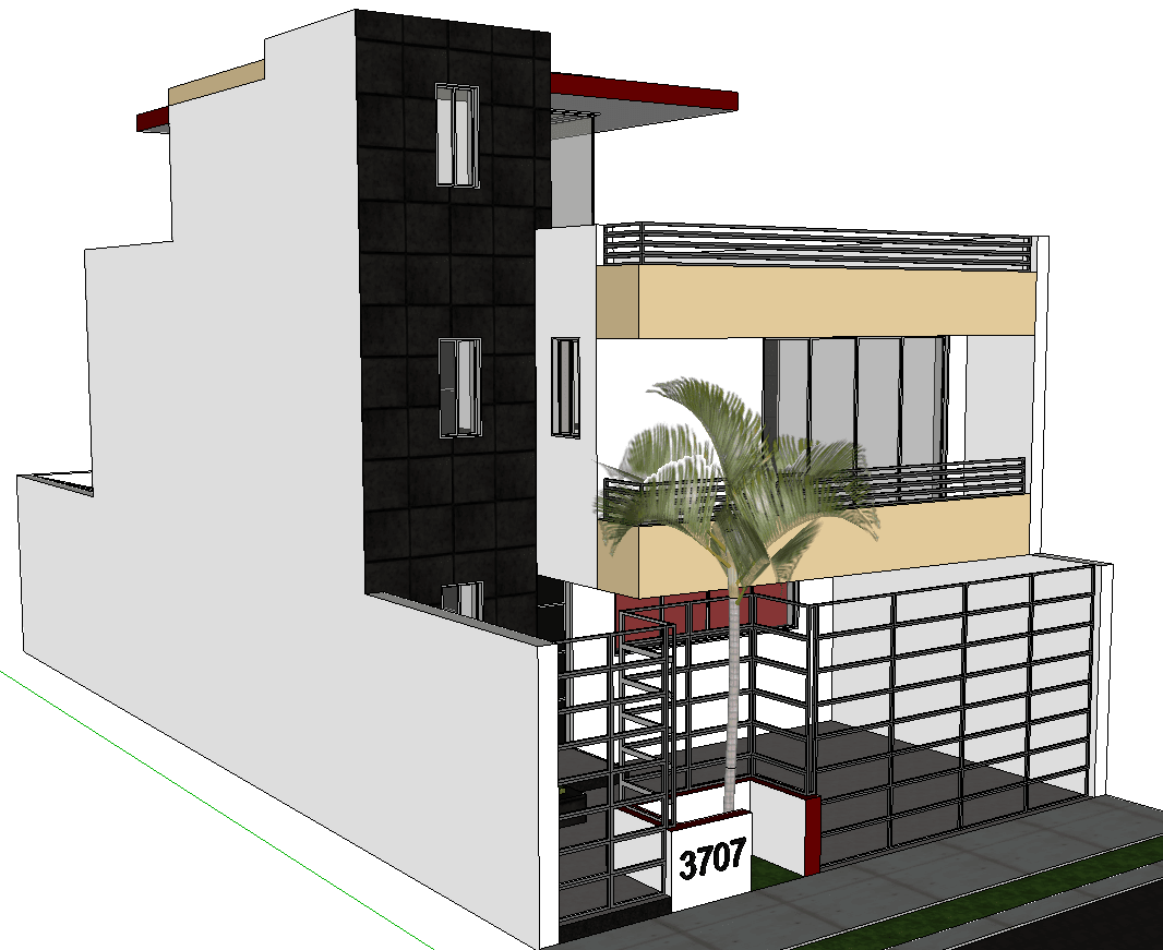 Duplex House Design 