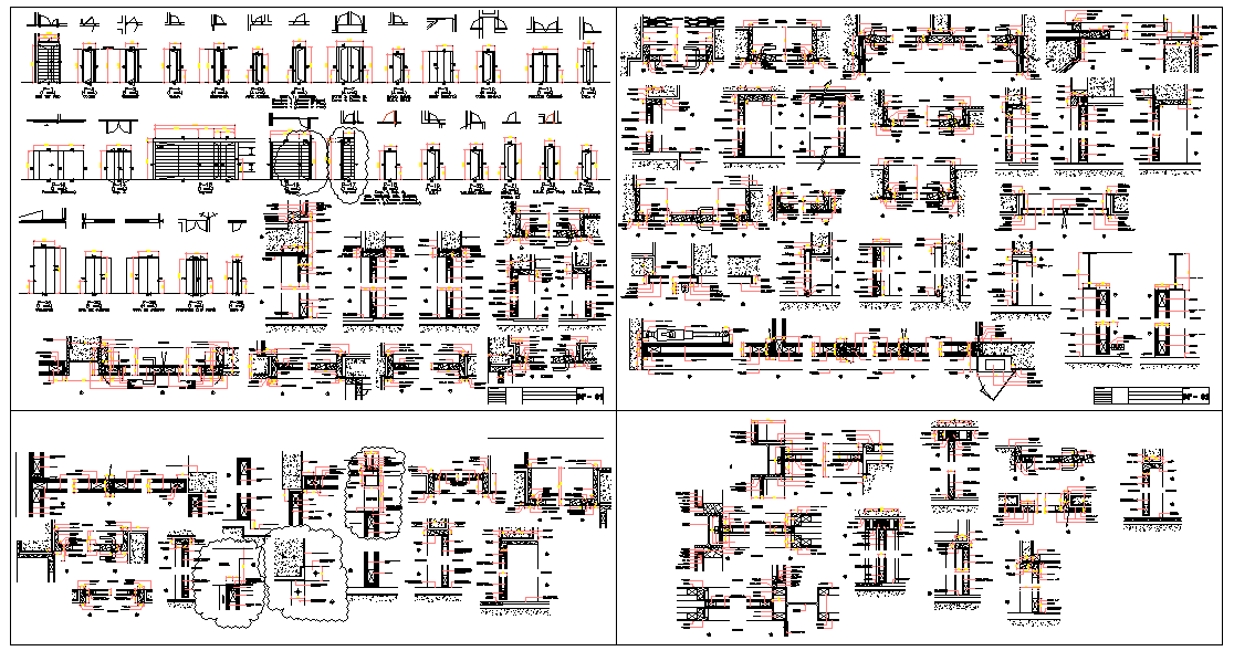 Door Detail DWG File
