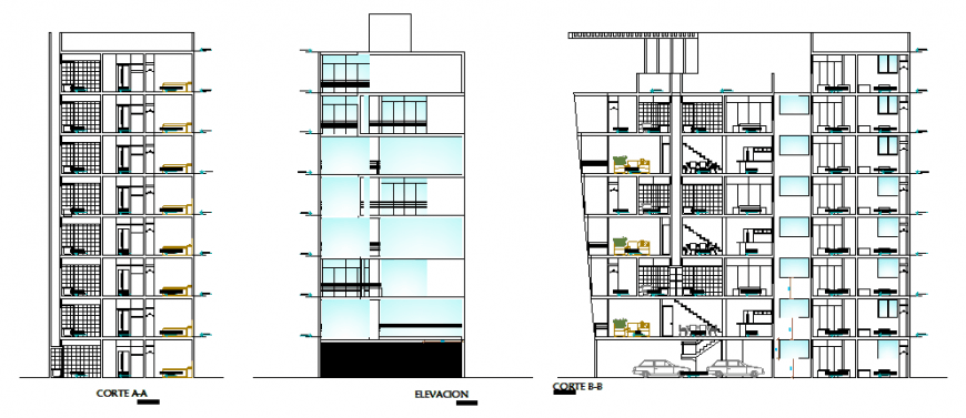 High rise building