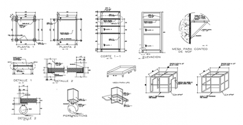 2 D Cad Drawing Of Tissa Bank Auto Cad Software Cadbull In most technical drawing this allows the automatic generation of bills of materials, parts lists, cost estimates and asset tracking. cadbull